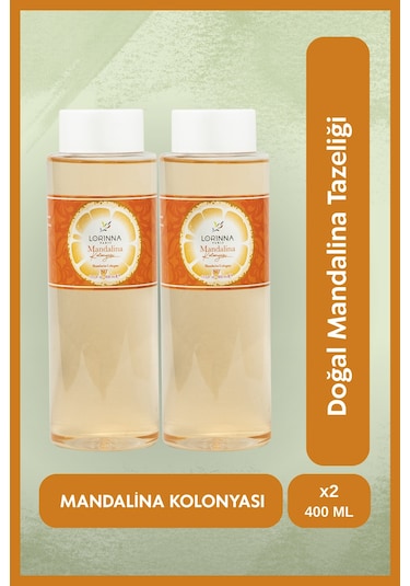 Mandalina Kolonyası Set 2x400 Ml - Pet Şişe 78588058