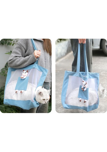 Homyl Köpek Kedi Kanvas Omuz Çantası Için Evcil Hayvan