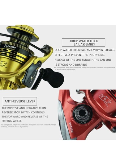 Yumoshi Xf4000 Tam Metal Salıncak Arması Metal Kafa Olta Makinesi Yeşil