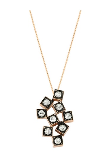 Asimetrik Elmas Kolye