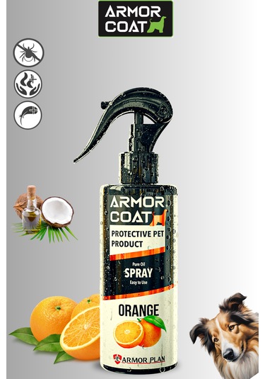 Armor Coat Köpek Bakım Spreyi Portakal Kokulu 200 ML