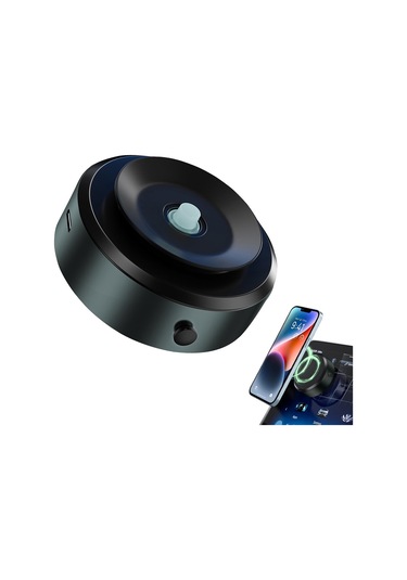 Yifomall Araç İçin Vakum Emici Telefon Tutucu - 360 Döner, Elini Serbest Bırak, Zinc Alloy+abs, X8q Piraz Renk Yeşil