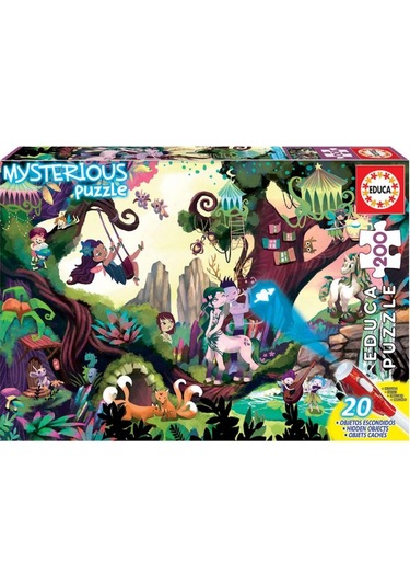 Educa 200 Parça Gizemli Orman Puzzle