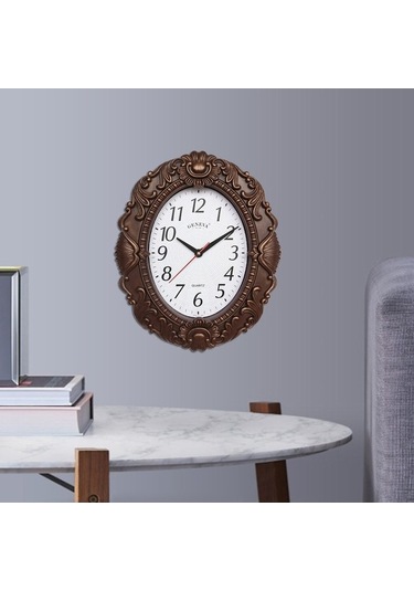 Pazly Suntek Sessiz Saatleri Saati Rengi Duvar Dekoratif Ahşap-rengi Ahşap 14'' & Gw Çok Renkli