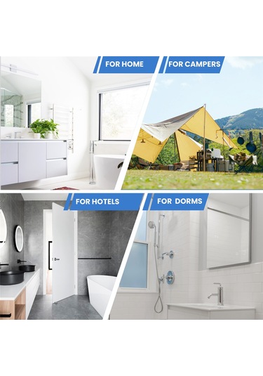 Şeffaf Eva Duş Perdesi Astarı Su Geçirmez Şeffaf 3d Su Kare Banyo Perdesi 71 İnç X 79 İnç, 12 Kanca Diğer