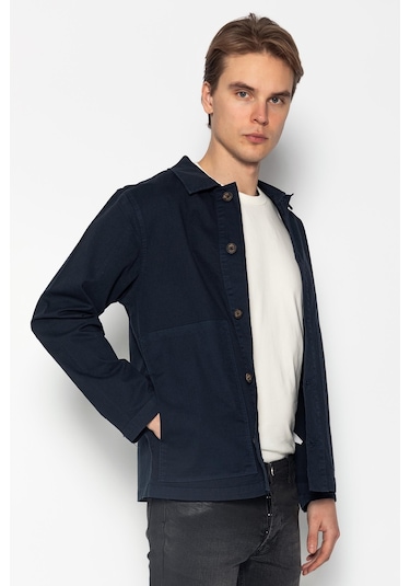 Cekmon Erkek Regular Fıt %100 Cotton İnce Gabardın Spor Ceket Lacivert