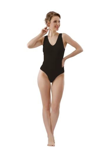 Layza Form Geniş Askılı Boy Body Korse 17600 Siyah