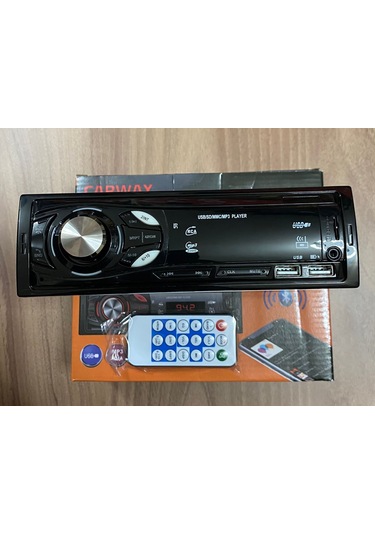 CARWAY BLUETOOTH ÇİFT USB KUMANDALI TEYP