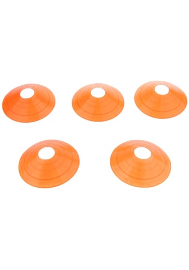 Homyl 5 Adet Futbol Mini Disk Konileri Sınır Turuncu Turuncu Çok Renkli