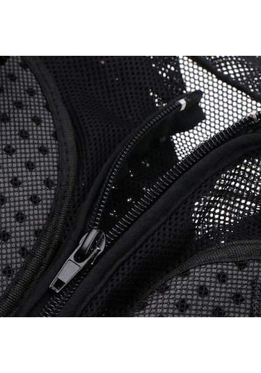 Suntek Magideal Motosiklet Zırh Ceketi Tam Omurga Göğüs Koruma Siyah