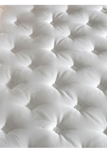 Nironyatak Niron Queen 120X200 Cm Bir Buçuk Kişilik Pedli Lüks Yatak Tam Erg