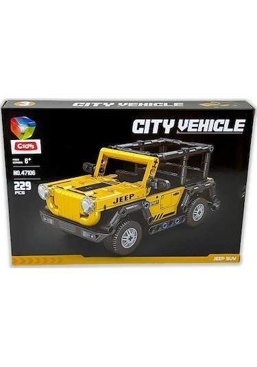 Ctoys City Vehicle Jeep Suv 229 Parça 47106