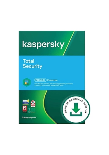 Kaspersky Total Security 2022 1 Bilgisayar 1 Yıl (428145611)