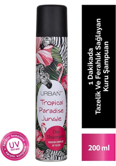 Urban Uv Filtre Care Tropical Paradise Jungle Kuru Şampuan 200 ML