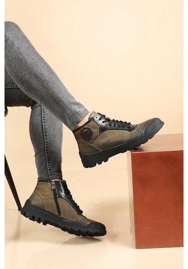 Libero 1339 Erkek Causal Bot - Haki-haki Libero 1339 Erkek Causal Bot - Haki-haki