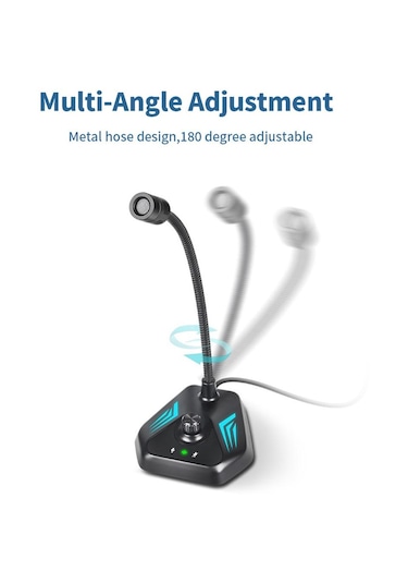 Homyl Windows Dizüstü Bilgisayar Için Usb Mikrofonu Sohbet Pc