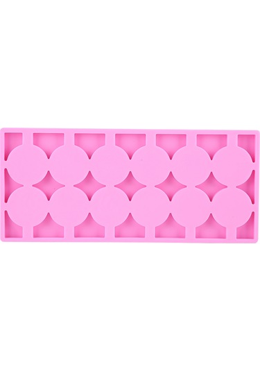 Ximistore9 12'li Dairesel Şekerleme Silikon Kalıbı - Isı Dayanıklı, Dıy Tatlı, Kek, Kurabiye Yapımı Diğer