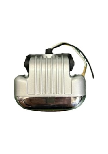 Sis Lambası Sarı Cam  Metal Nikelaj Çerçeveli