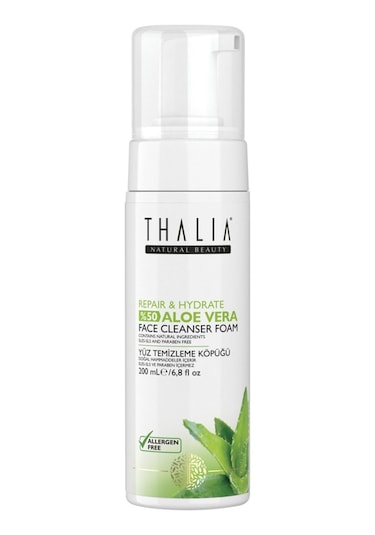 Thalia Aloe Vera Yüz Temizleme Köpüğü 200 ML