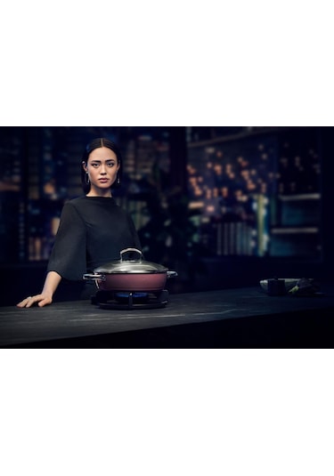 WMF Fusiontec Pilav Tenceresi 24 cm Pembe Kuartz