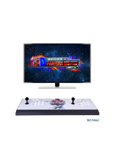 Schitec 4k Arcade Station 3d Pandora Pk 18000 Oyunlu Tv Baglanan Atari Makinası