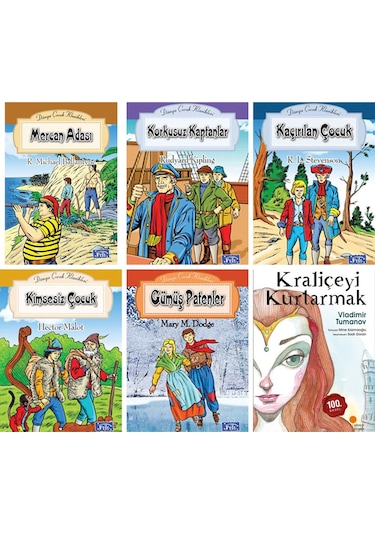 Kraliçeyi Kurtarmak Vladimir Tumanov Ve Parıltı Yayınları 6 Kitap Set