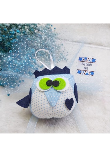 Peluş Baykuş Erkek Bebek Hediyelik(30 Adet)