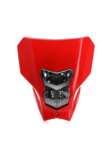 Ebitda Honda Crf450l/xr 2019-2020 Kırmızı Halojen Far - Çift Işık Yüksek/düşük Kolay Montaj 112 Karakter