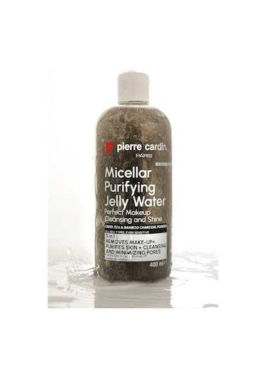Pierre Cardin Charcoal Powder & Green Tea Makyaj Temizleme Suyu 400 ML