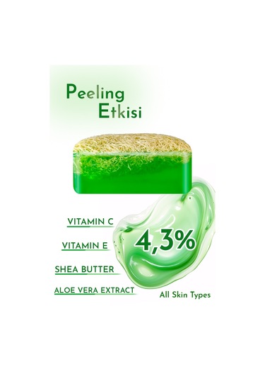 E'lovers Doğal Kabak Lifli Aloe Vera Sabun 125 G