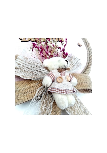 Loradavet Lora Davet Kız Bebek Kapı Süsü, Hastane Kapı Süsü, Duvar Süsü (1 (529472440) Çok Renkli