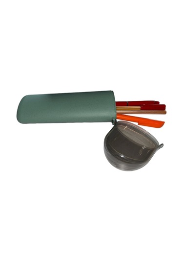 Çok Amaçlı Saklama Kutusu Kalemlik Diş Fırçası Kabı Kalemlik - Turuncu