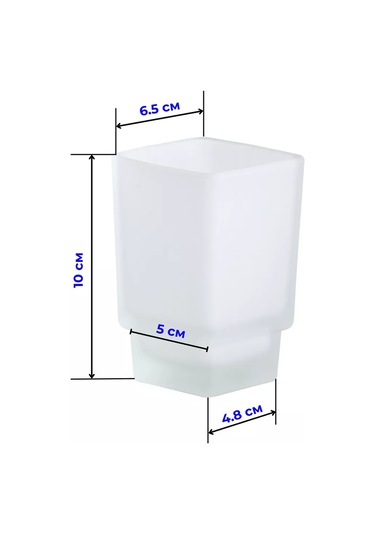 Savol Cam Diş Fırçası Bardağı 185084630 Beyaz