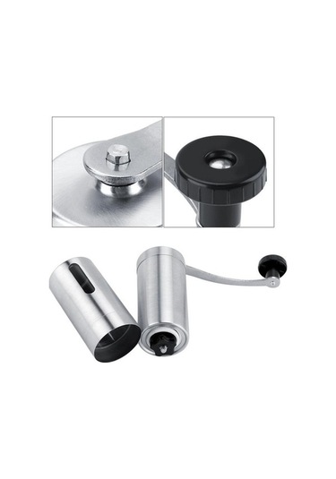 Ulzyvf Taşlama Taşınabilir Paslanmaz Öğütücü Manuel Kahve Kahve Değirmeni Çelik Çekirdeği Biber Baharat Aracı 304 Cu