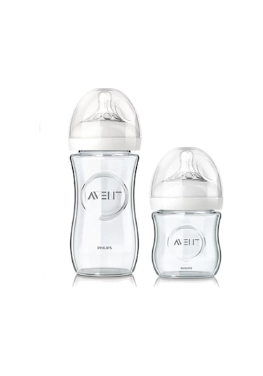 Philips Avent Natural Cam Biberon Seti 2'Li (240 ML + 120 ML)