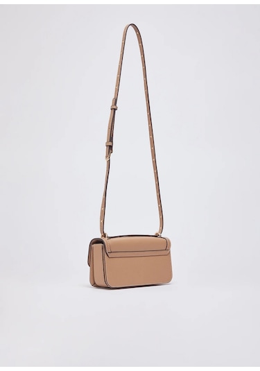 Liu.jo Aa6073e1012 Leather Kadın Omuz Çantası Bej