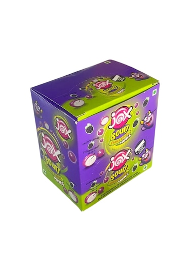 Jox Minies Ahududu Aromalı Ekşi Şekerleme 10 Gr 24 Adet