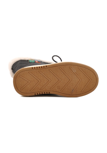 Siyah İçi Polarlı Kız Çocuk Bot Havana P Siyah