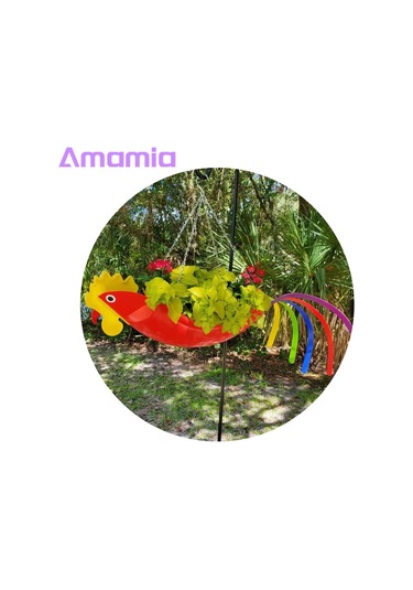 Lebihmurah 3772 Amamia Dikim Pot Yüksek Dayanıklılık Papağan Saksı Kapalı Açık Bitkiler Konteyner