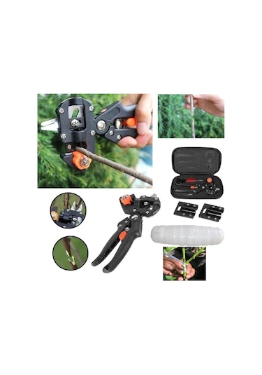 Garden Pro Çantalı Bitki Aşılama Makası ve Bağlama Bandı