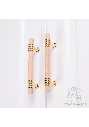 Ahşap Kulp Lüks Country Mutfak Mobilya Dolap Çekmece Kulbu 224 MM