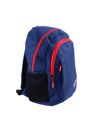 Mercitech Unisex Mt-2022 Sırt Çantası Lacivert-kırmızı Siyah