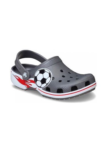 Crocs Classic Soccerband Clog K Çocuk Terlik - Antrasit Antrasit