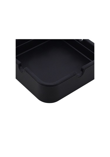 Suntek Silikon Küllük Sigara Kül Tablası Pub Plastik Bahçe Siyah