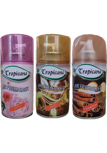 Air Freshener Oda Kokusu Rose Musk Cinnamon 3 Adet x 260 ML