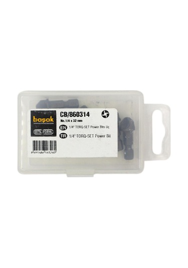 Ceta Form Torq-set Uçlu Bits 1/4" X 32mm Cb/860314