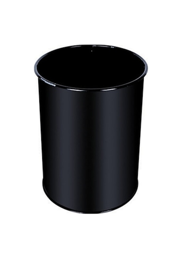Metal Siyah Masa Altı Çöp Kovası 13 Lt