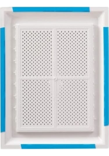Plastik Banyo Wc Havalandırma Menfezi Yüzeysel Hareketli 48 X 48 Cm
