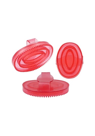 Elmpaly Siyah At Taranır Masajlı Dayanıklı Plastik Fırça