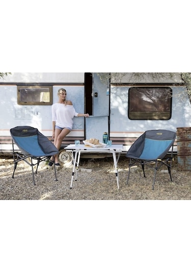 Uquip Variety L Yüksekliği Ayarlanabilir Kamp Masası 244117 - Silver Gri